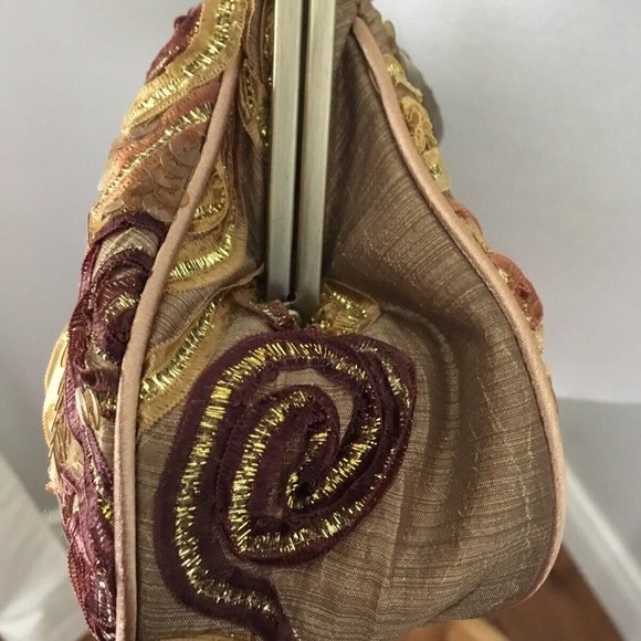 Beautiful Vintage Evening Bag by "Red Coral" Elegant Style NWT - Picture 6 of 11